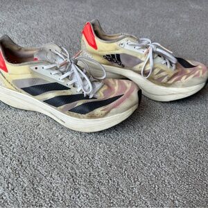 Adidas Adizero Adios Pro 2 Shoes Men's 7 Solar Red Athletic Running Sneakers